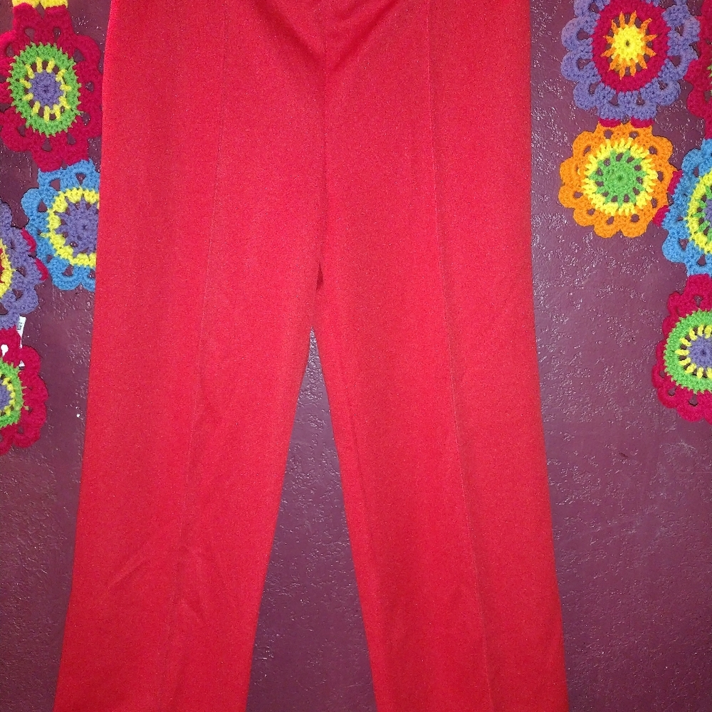 Red pants